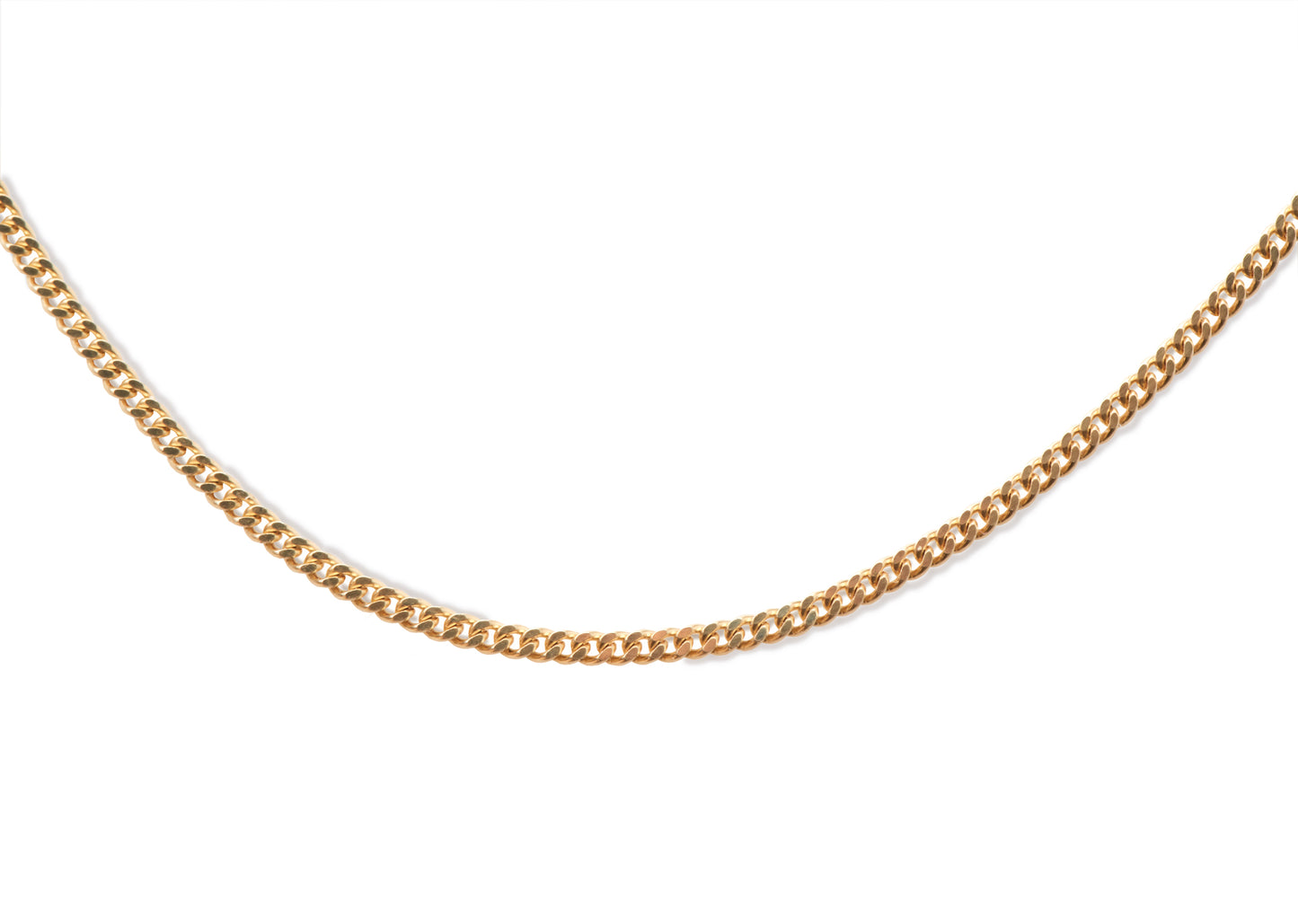 chaine gourmette en or